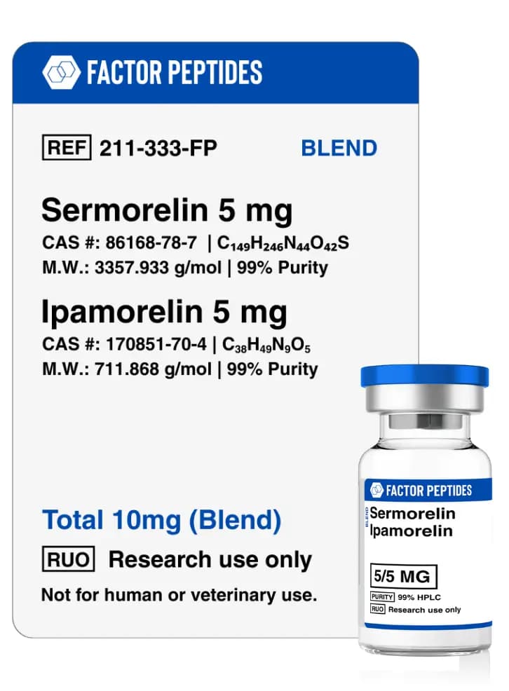 Sermorelin + Ipamorelin Blend