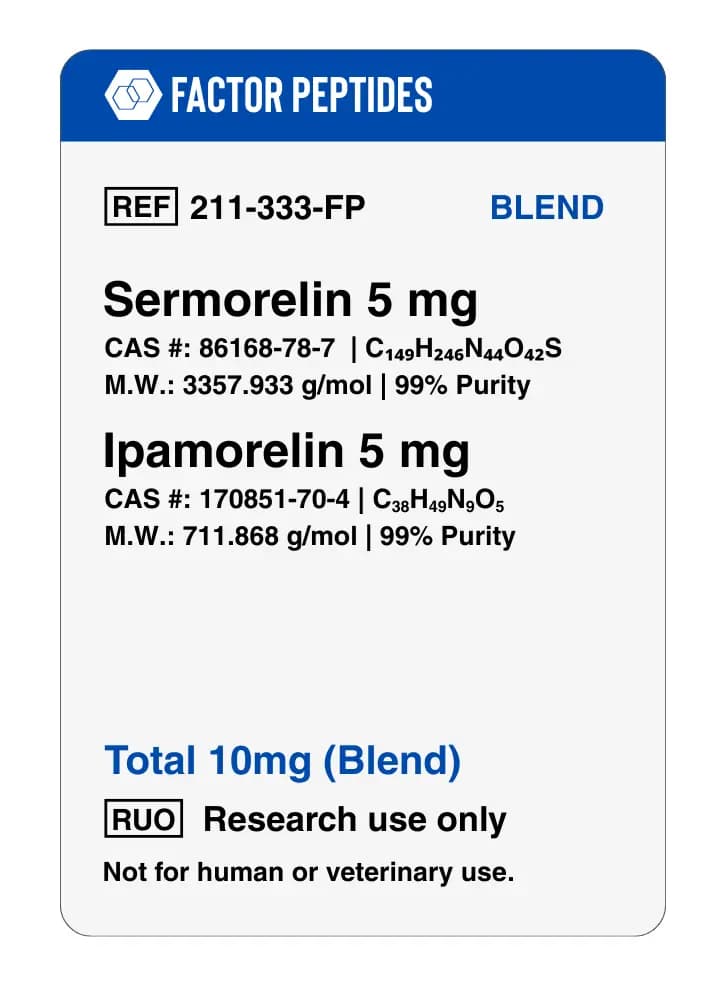 Sermorelin + Ipamorelin Blend thumbnail 3