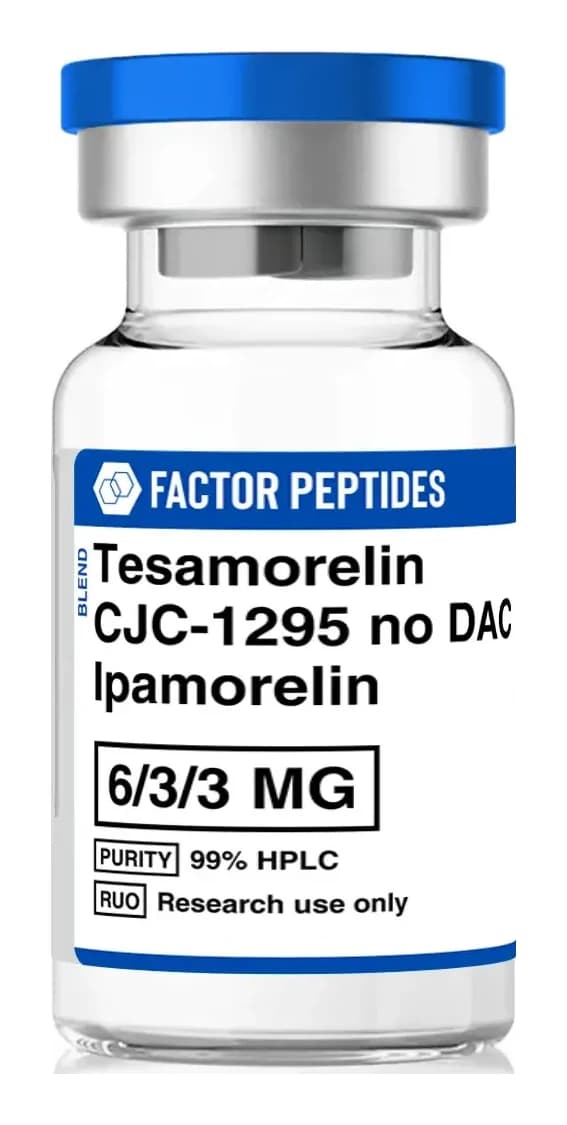 Tesamorelin + CJC1295 + Ipamorelin Blend